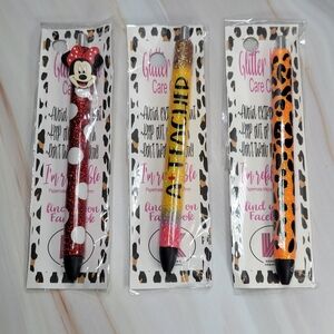 Epoxy Glitter Novelty Pens Bundle BNWT